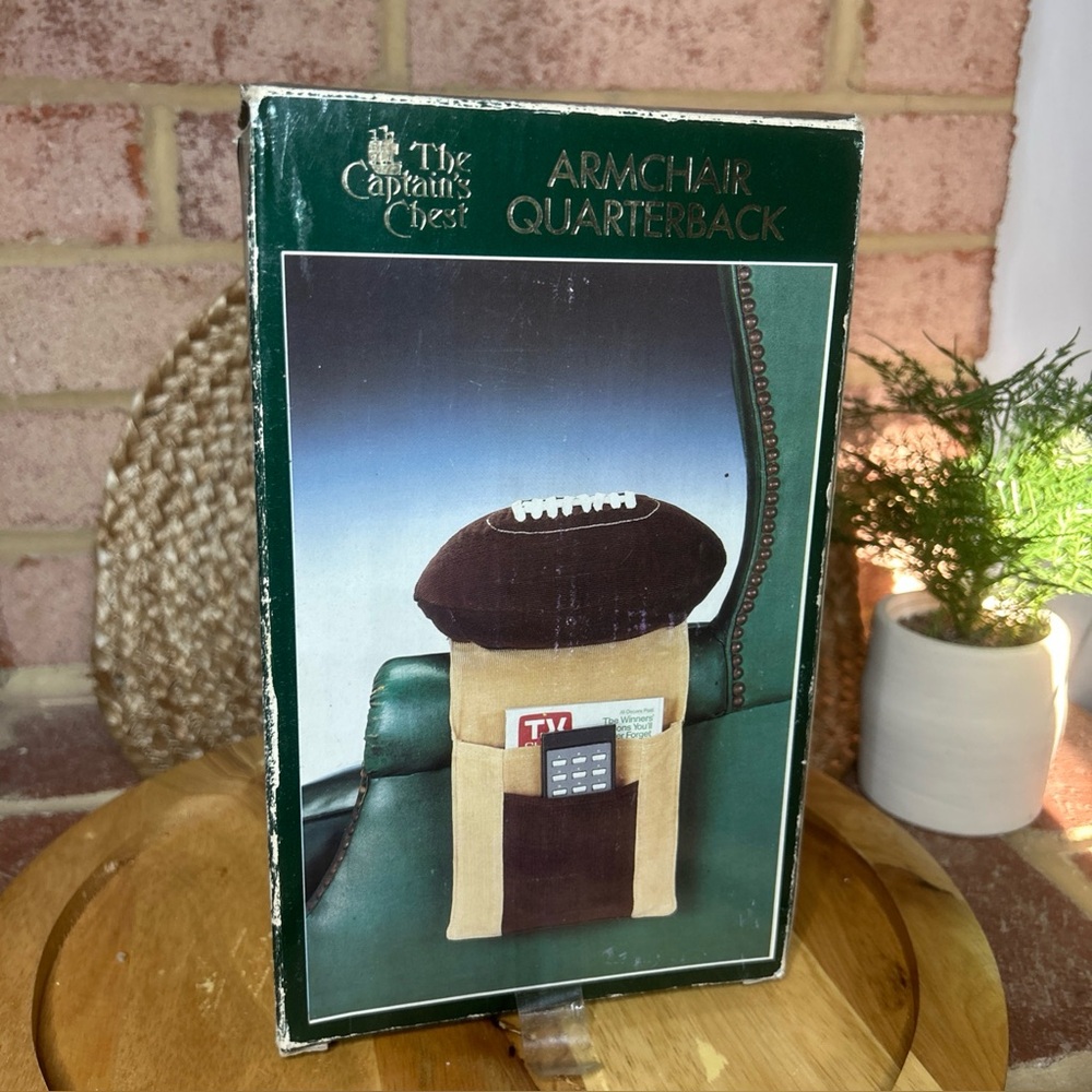 The Captain's Chest Armchair Quarterback vintage